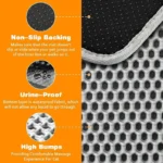 cat litter mat close-up photo