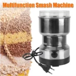 Multifunctional 4-Blade Electric Grain Grinder shown from the side