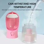 Close-up of the 3 In 1 Travel Portable Dog Feeder Pet Water Dispenser Drinking Bottle